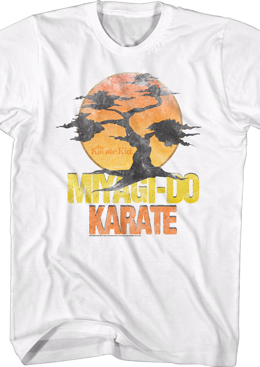 Silhouette Miyagi-Do Karate Kid T-Shirt - main product image