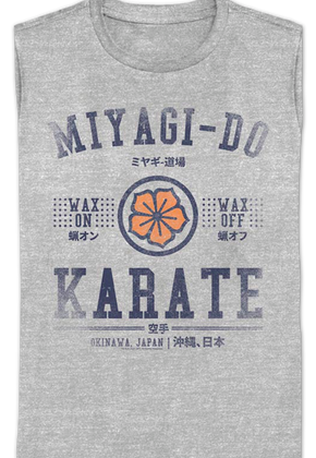 Womens Miyagi-Do Wax On Wax Off Cobra Kai Shirt