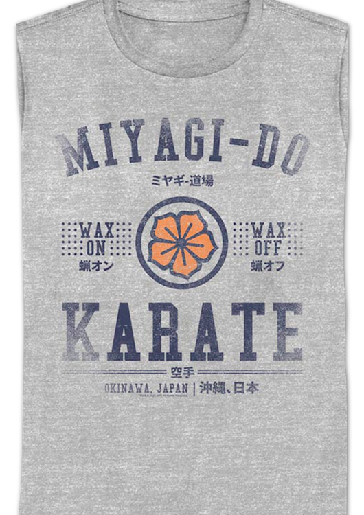 Womens Miyagi-Do Wax On Wax Off Cobra Kai Shirt - main product image