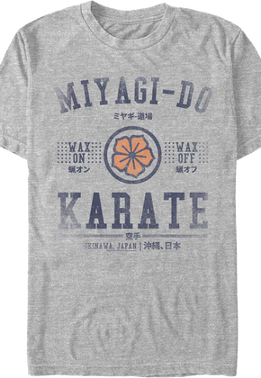 Miyagi-Do Wax On Wax Off Cobra Kai T-Shirt