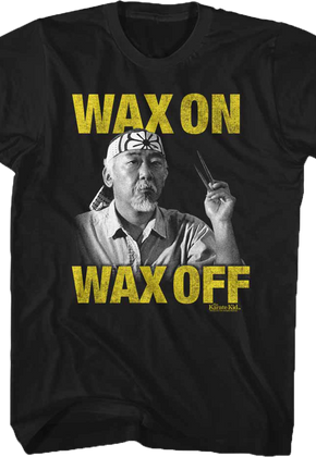 Miyagi Photo Wax On Wax Off T-Shirt