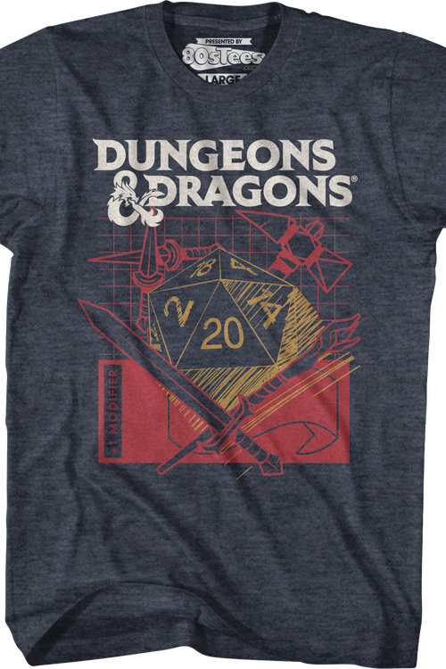 Modifier Dungeons & Dragons T-Shirtmain product image