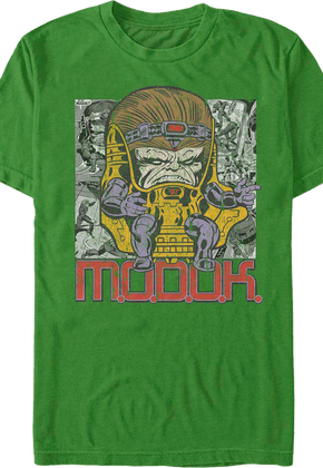 MODOK Comic Panels Marvel Comics T-Shirt