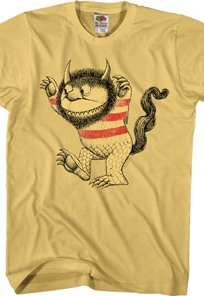 Moishe Sketch Where The Wild Things Are T-Shirt