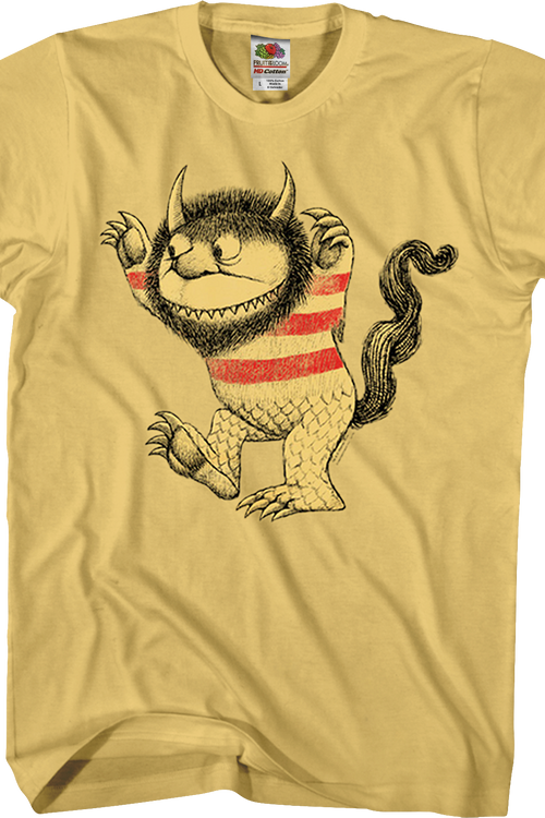 Moishe Sketch Where The Wild Things Are T-Shirtmain product image