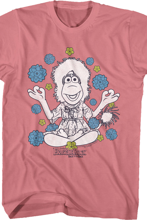 Mokey Meditation Flowers Fraggle Rock T-Shirtmain product image
