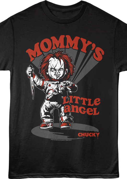 Mommy's Little Angel Child's Play T-Shirt - main product image