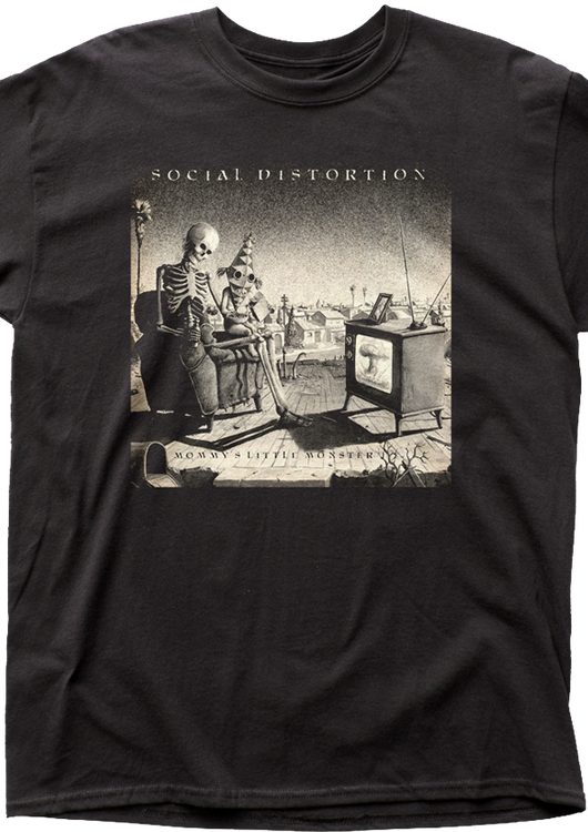 Mommy's Little Monster Social Distortion T-Shirt - main product image