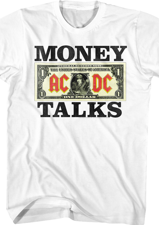 Moneytalks ACDC T-Shirt - main product image