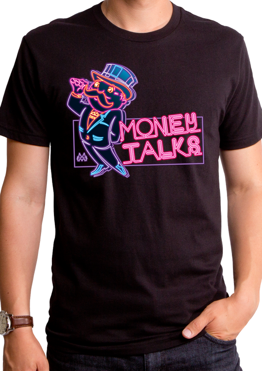 Money Talks Monopoly T-Shirt - main product image