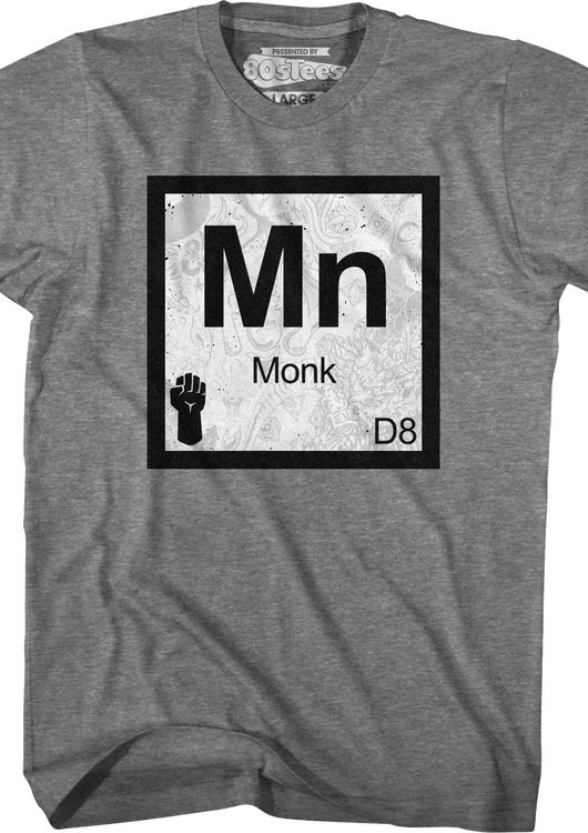 Monk Element Symbol Dungeons & Dragons T-Shirt - main product image