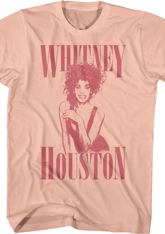 Monochrome Whitney Houston T-Shirt - main product image