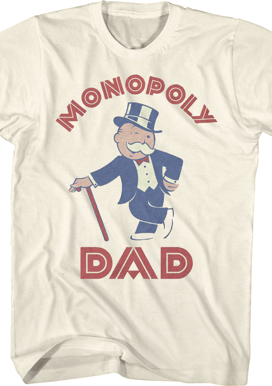 Monopoly Dad Rich Uncle Pennybags Monopoly T-Shirt - main product image