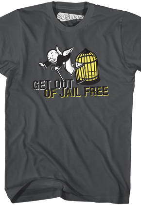 Monopoly Get Out Of Jail Free T-Shirt