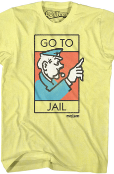 Monopoly Go To Jail Shirt
