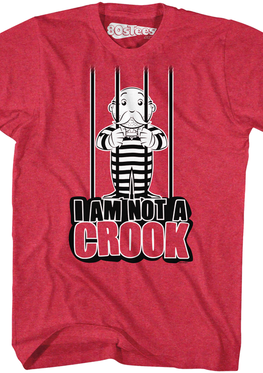 Monopoly Not A Crook Shirt - main product image