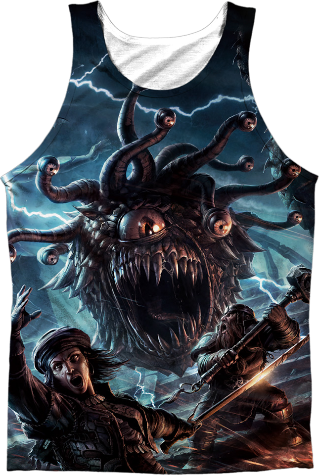 Monster Manual Dungeons & Dragons Tank Top