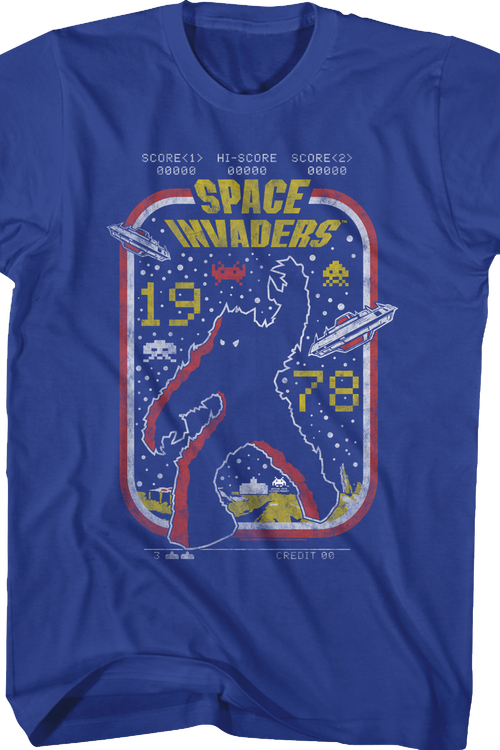 Monster Space Invaders T-Shirt - main product image