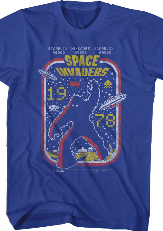 Monster Space Invaders T-Shirt - main product image