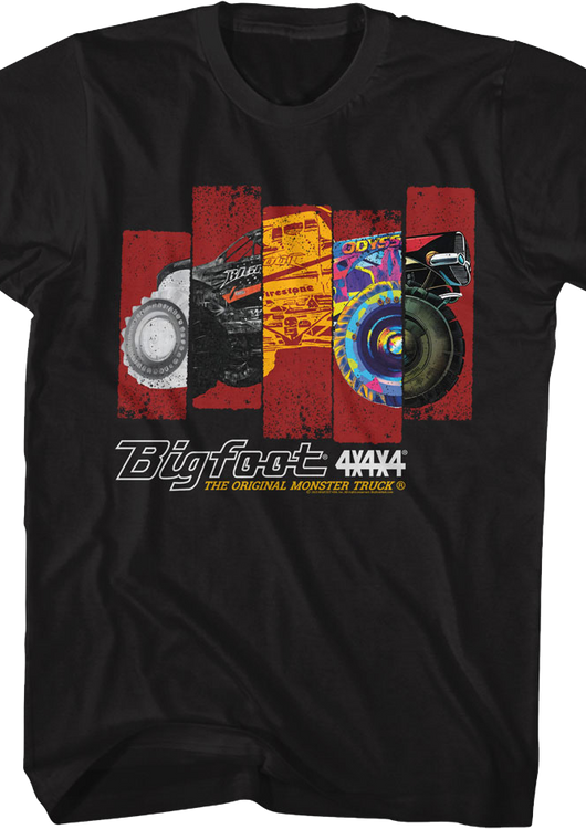 Monster Truck Panels Bigfoot T-Shirt - main product image