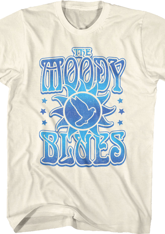 Bird And Sun Moody Blues T-Shirt - main product image