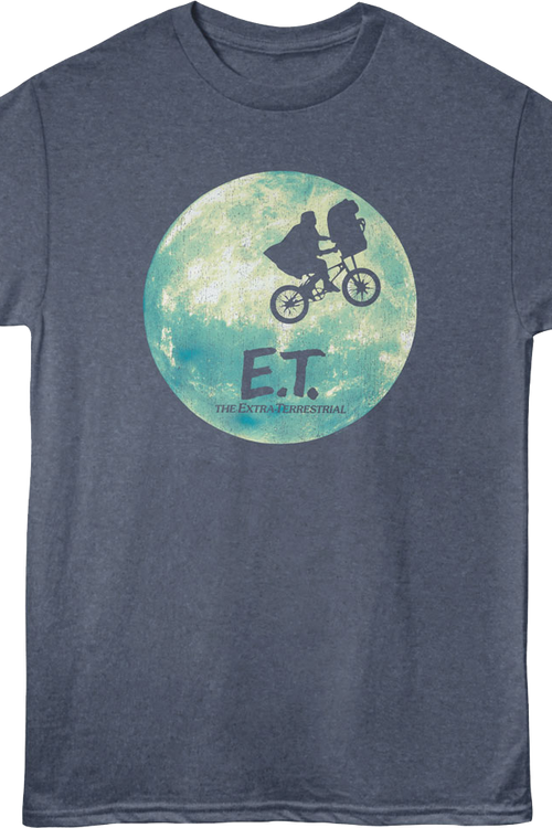 Moon Silhouette E.T. The Extra-Terrestrial T-Shirt - main product image