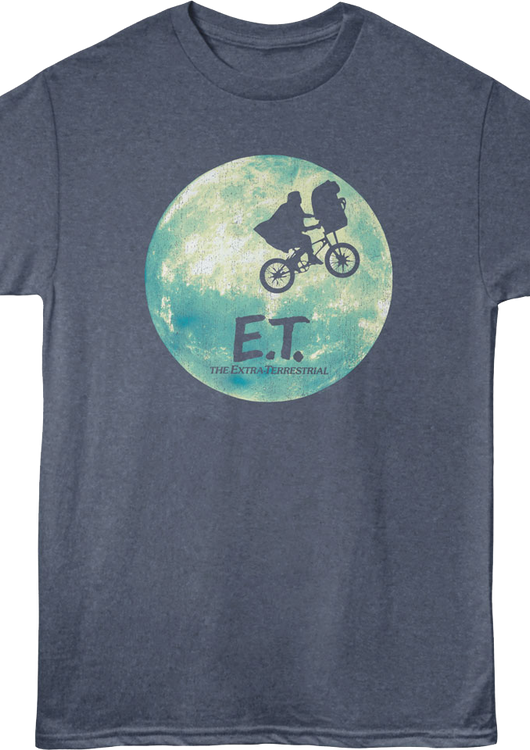 Moon Silhouette E.T. The Extra-Terrestrial T-Shirt - main product image