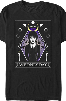 Moon Tarot Wednesday T-Shirt