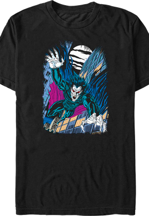 Morbius Vampire Leap Marvel Comics T-Shirt