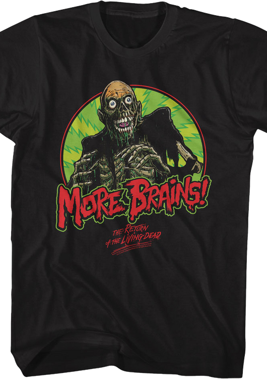 More Brains Return Of The Living Dead T-Shirt - main product image