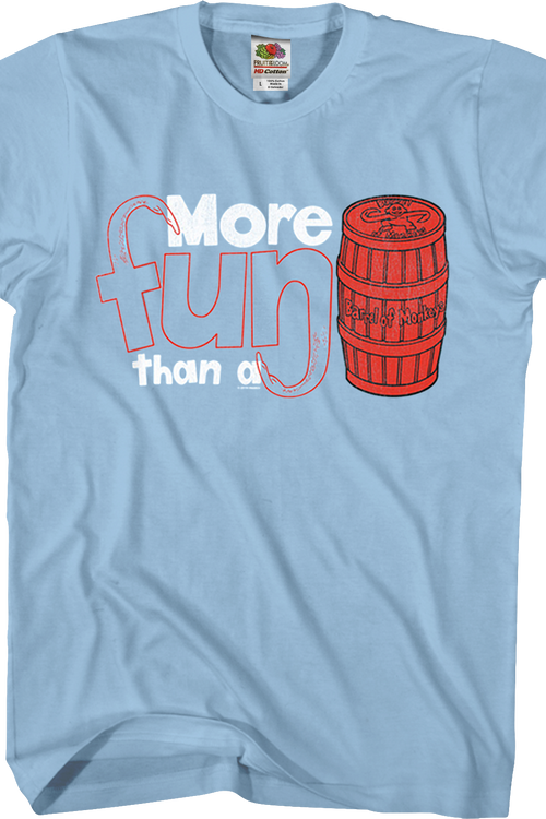 More Fun Than A Barrel Of Monkeys T-Shirtmain product image