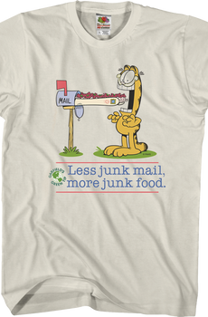 More Junk Food Garfield T-Shirt