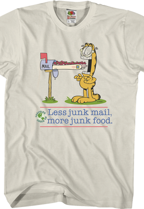 More Junk Food Garfield T-Shirt
