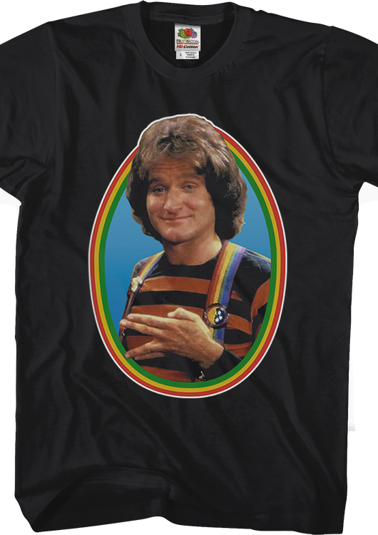 Mork From Ork Mork and Mindy T-Shirt - main product image