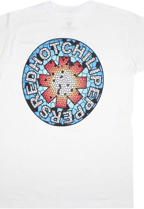 Mosaic Logo Red Hot Chili Peppers T-Shirt
