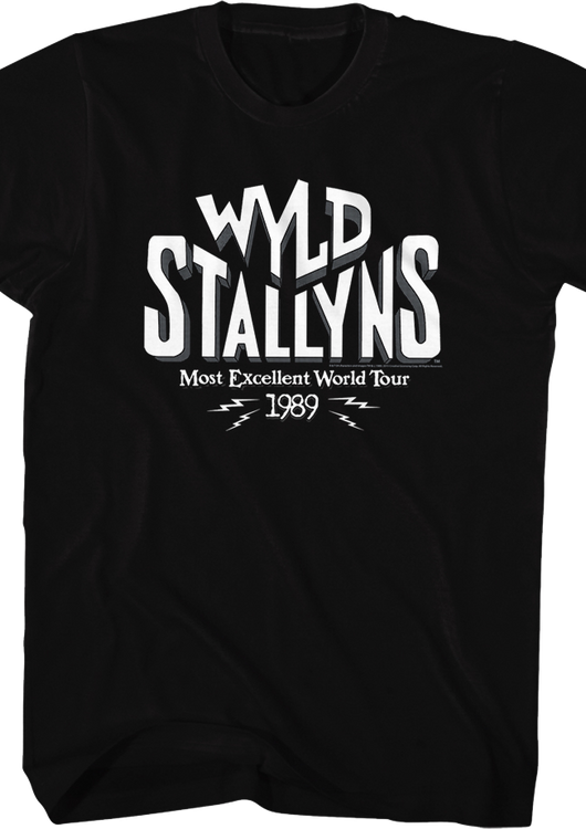 Most Excellent World Tour Bill & Ted's Excellent Adventure T-Shirt - main product image