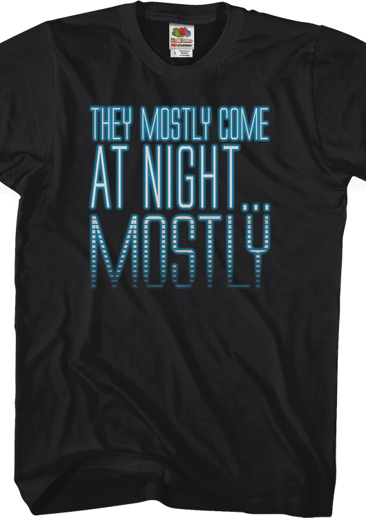 Mostly Come At Night Aliens T-Shirt - main product image