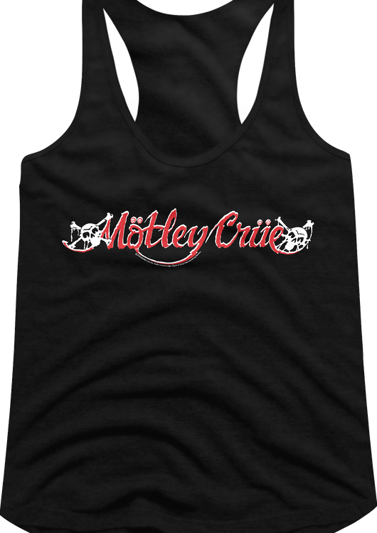 Ladies Motley Crue Racerback Tank Top - main product image