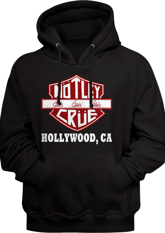 Motorcycle Logo Motley Crue Hoodie - main product image