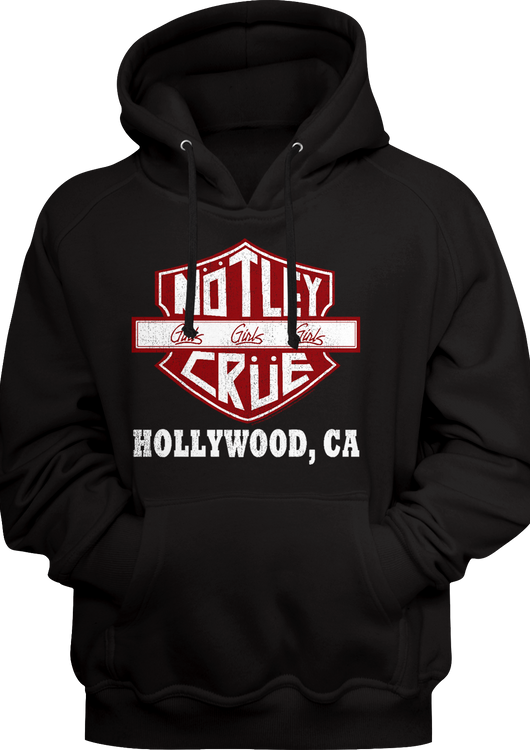 Motorcycle Logo Motley Crue Hoodie - main product image