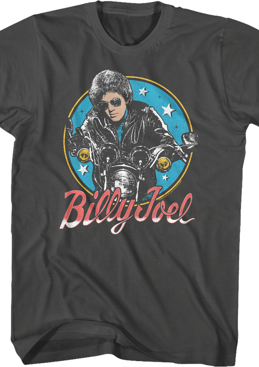 Motorcycle Photo Billy Joel T-Shirt - main product image