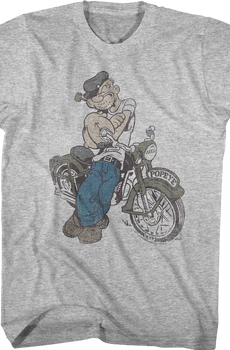 Motorcycle Popeye T-Shirt