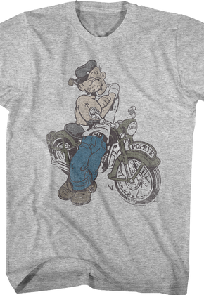 Motorcycle Popeye T-Shirt