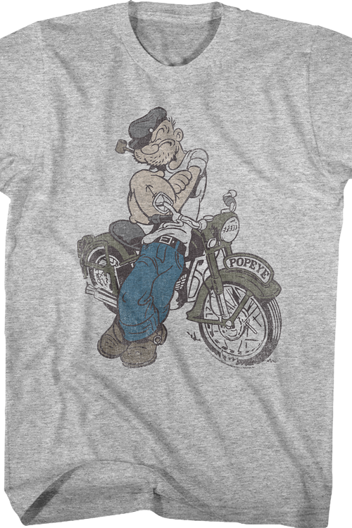 Motorcycle Popeye T-Shirtmain product image