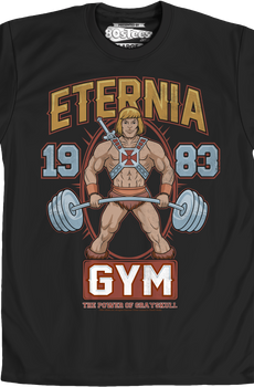 MOTU Eternia Gym He-Man T-Shirt
