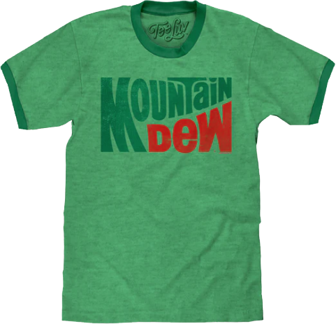 Mountain Dew Ringer Shirt - main product image