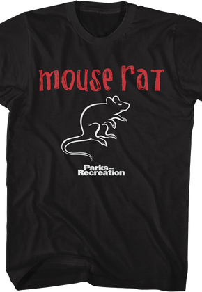 Mouse Rat Logo Parks and Recreation T-Shirt