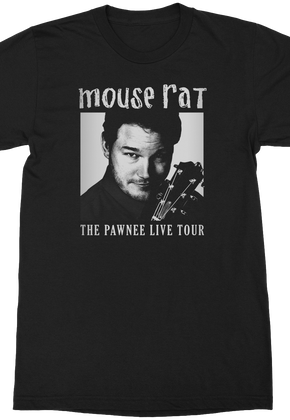 Mouse Rat Pawnee Live Tour Parks and Recreation T-Shirt
