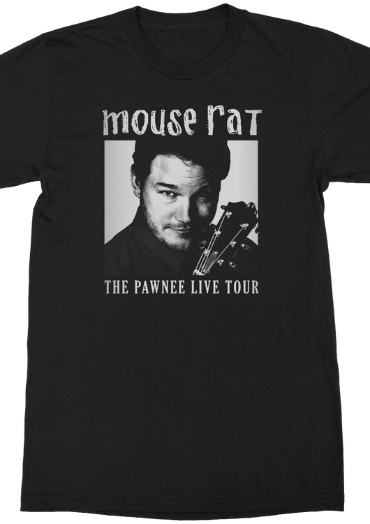 Mouse Rat Pawnee Live Tour Parks and Recreation T-Shirt - main product image