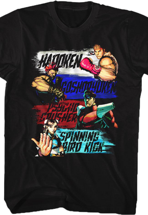 Moves Street Fighter T-Shirt